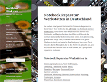 Tablet Screenshot of notebook-werkstatt.de